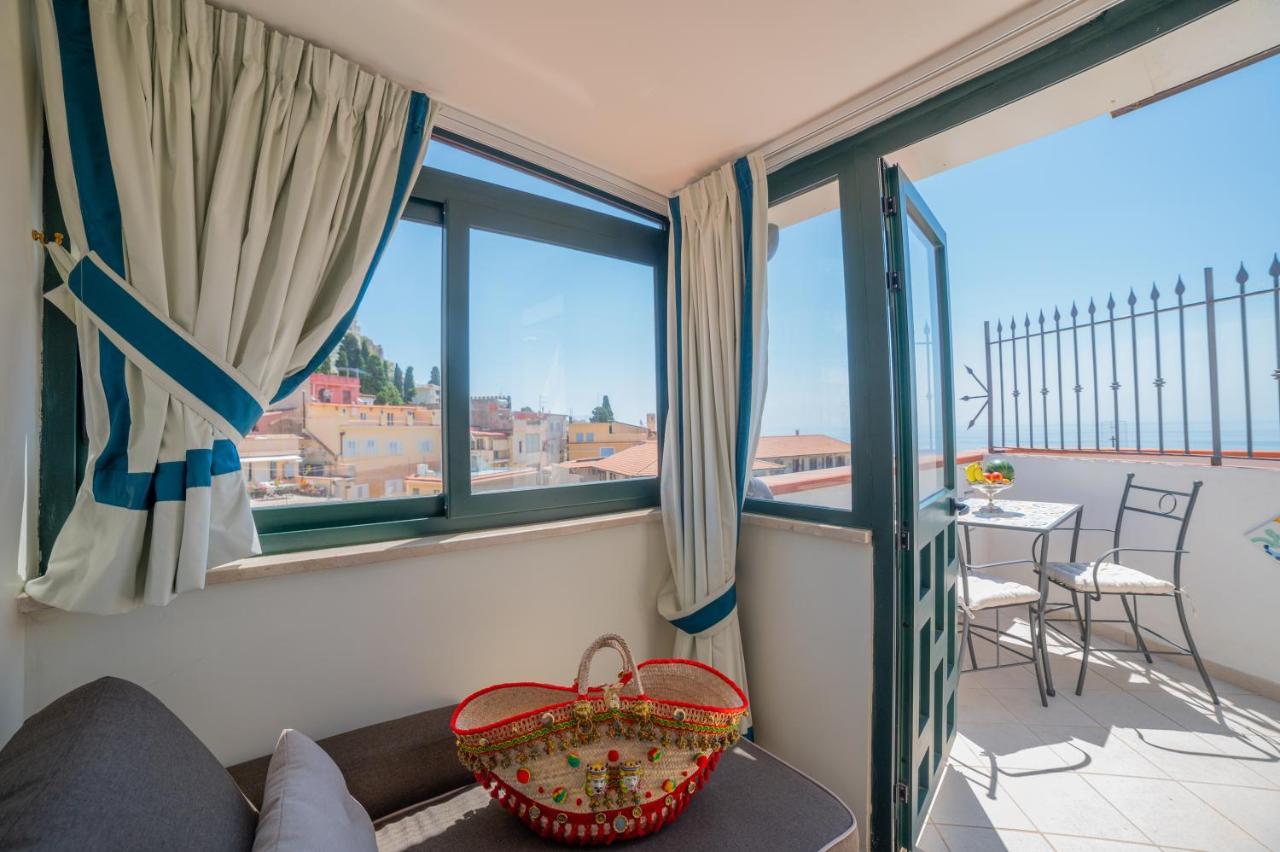 Ottaviano Suite - Elegante Attico Vista Mare Taormina Dış mekan fotoğraf