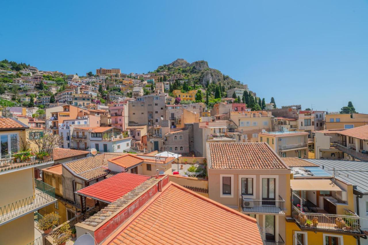 Ottaviano Suite - Elegante Attico Vista Mare Taormina Dış mekan fotoğraf